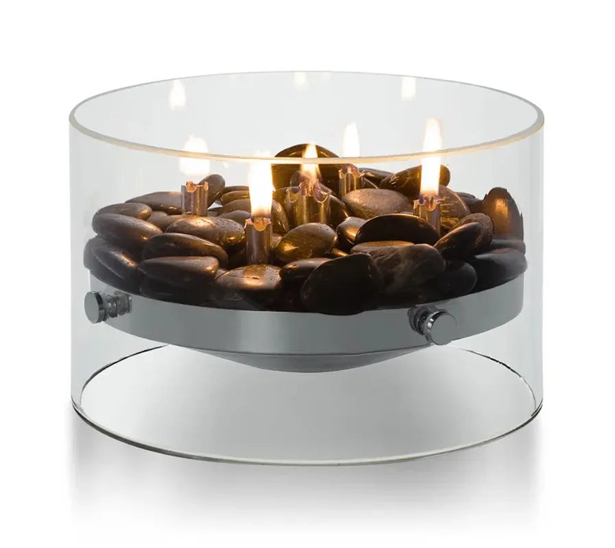 Jaeden Large Indoor - Outdoor Table Top Fire Pit by Philippi - DynamicDrop Hub