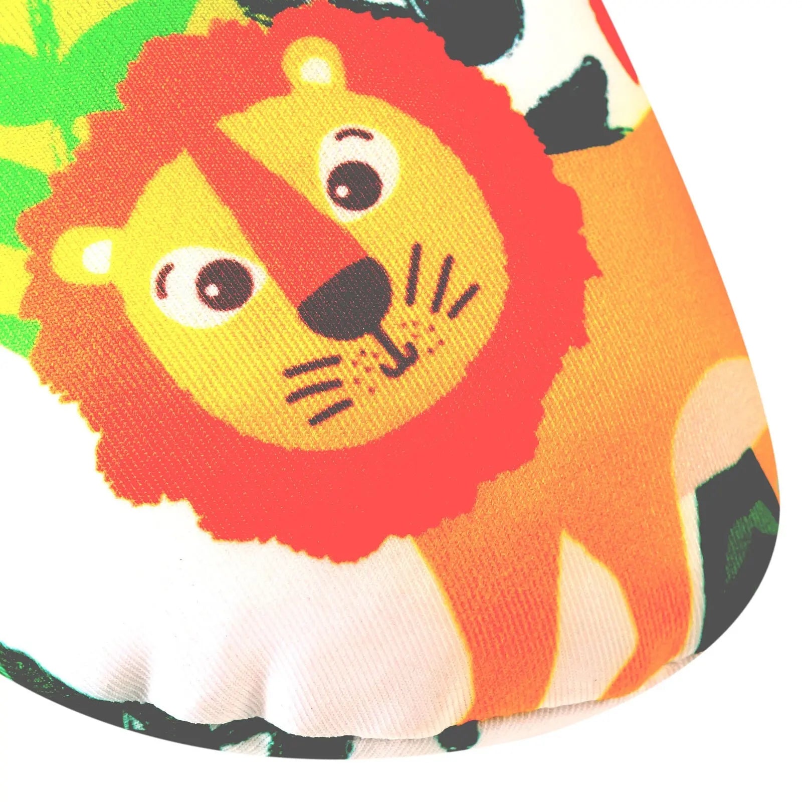 KIDS NECK PILLOW Travel Small Lions Tigers Jungle Theme Support Childrens Car UK - DynamicDrop Hub