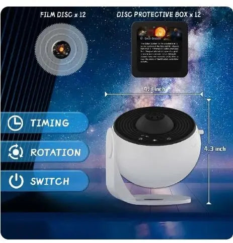 LED Galaxy Projector 360° Night Light - DynamicDrop Hub