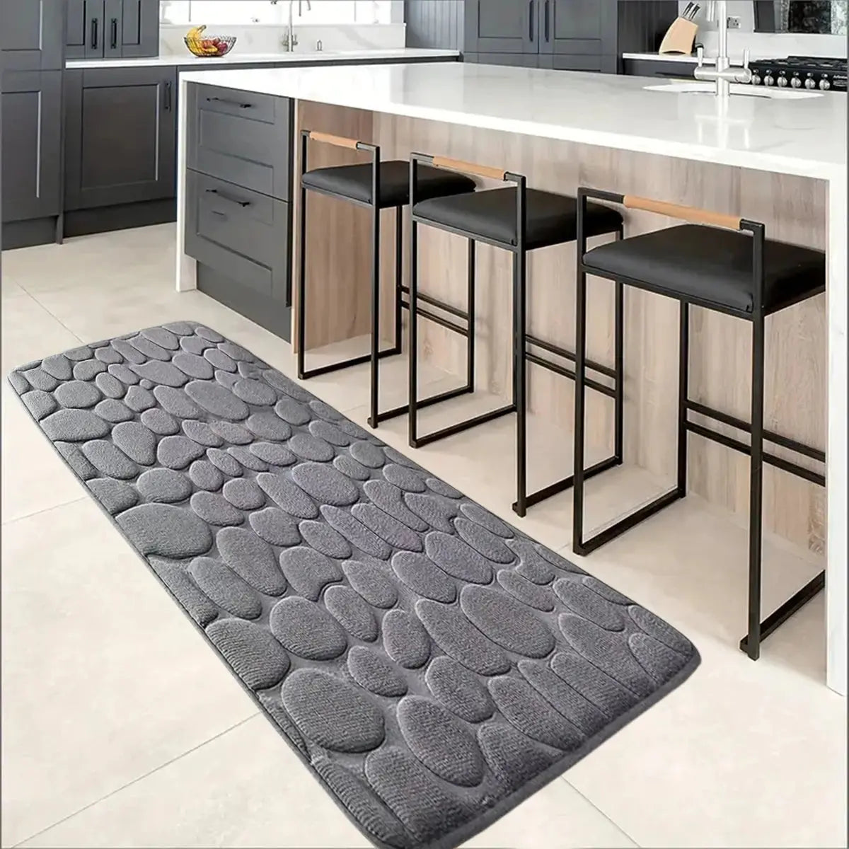 Large Size Kitchen Carpet Non Slip Absorbent Kitchen Floor Mat Floor Mat Machine Washable Soft Carpet - DynamicDrop Hub