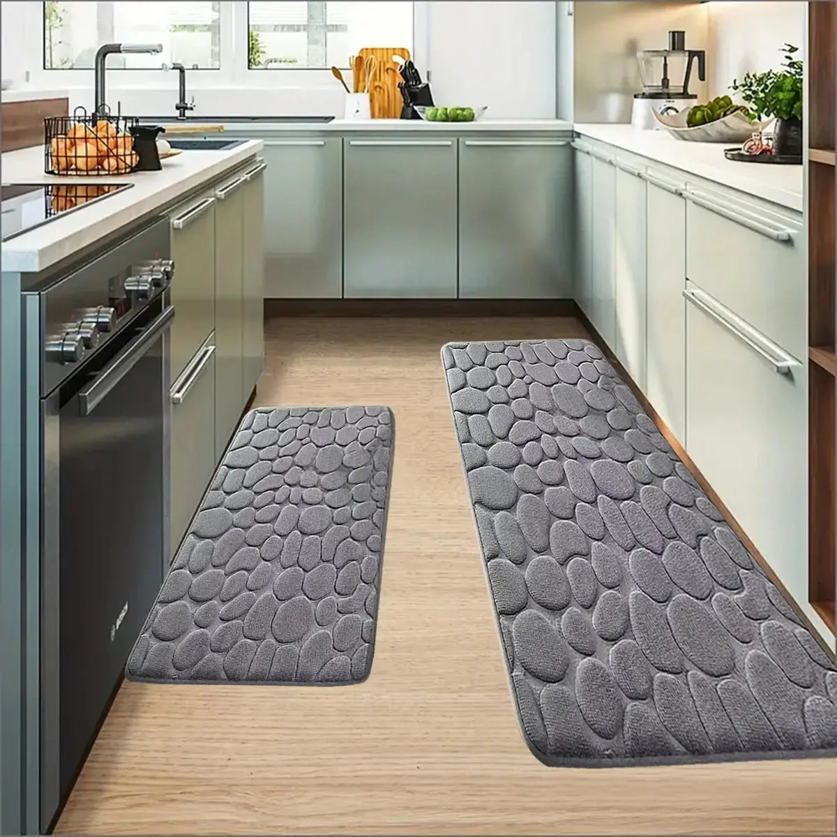 Large Size Kitchen Carpet Non Slip Absorbent Kitchen Floor Mat Floor Mat Machine Washable Soft Carpet - DynamicDrop Hub