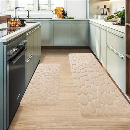 Large Size Kitchen Carpet Non Slip Absorbent Kitchen Floor Mat Floor Mat Machine Washable Soft Carpet