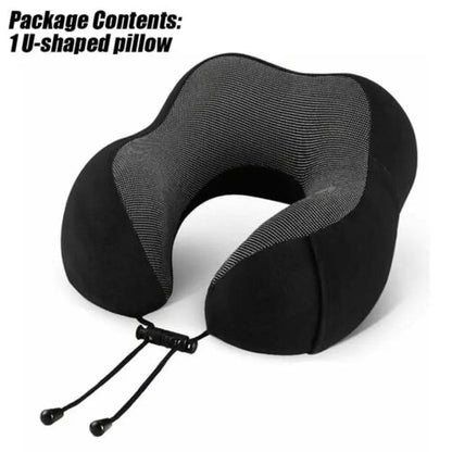 Memory Foam U Shaped Travel Pillow Neck Support Soft Head Rest Car Plane Cushion - DynamicDrop Hub