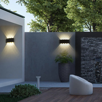 Modern LED up down Wall Lights Lighting Fixture Outdoor Indoor Lamp Lighting UK - DynamicDrop Hub