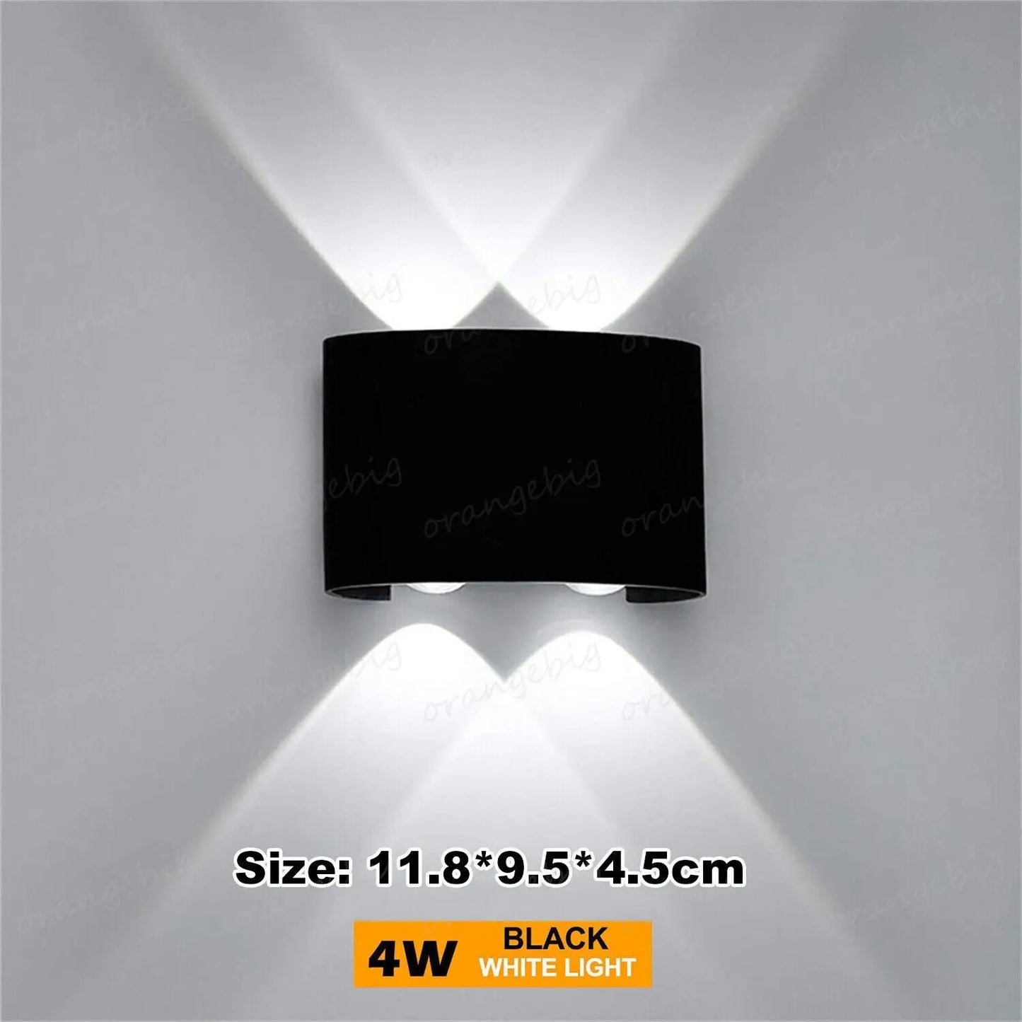 Modern LED up down Wall Lights Lighting Fixture Outdoor Indoor Lamp Lighting UK - DynamicDrop Hub