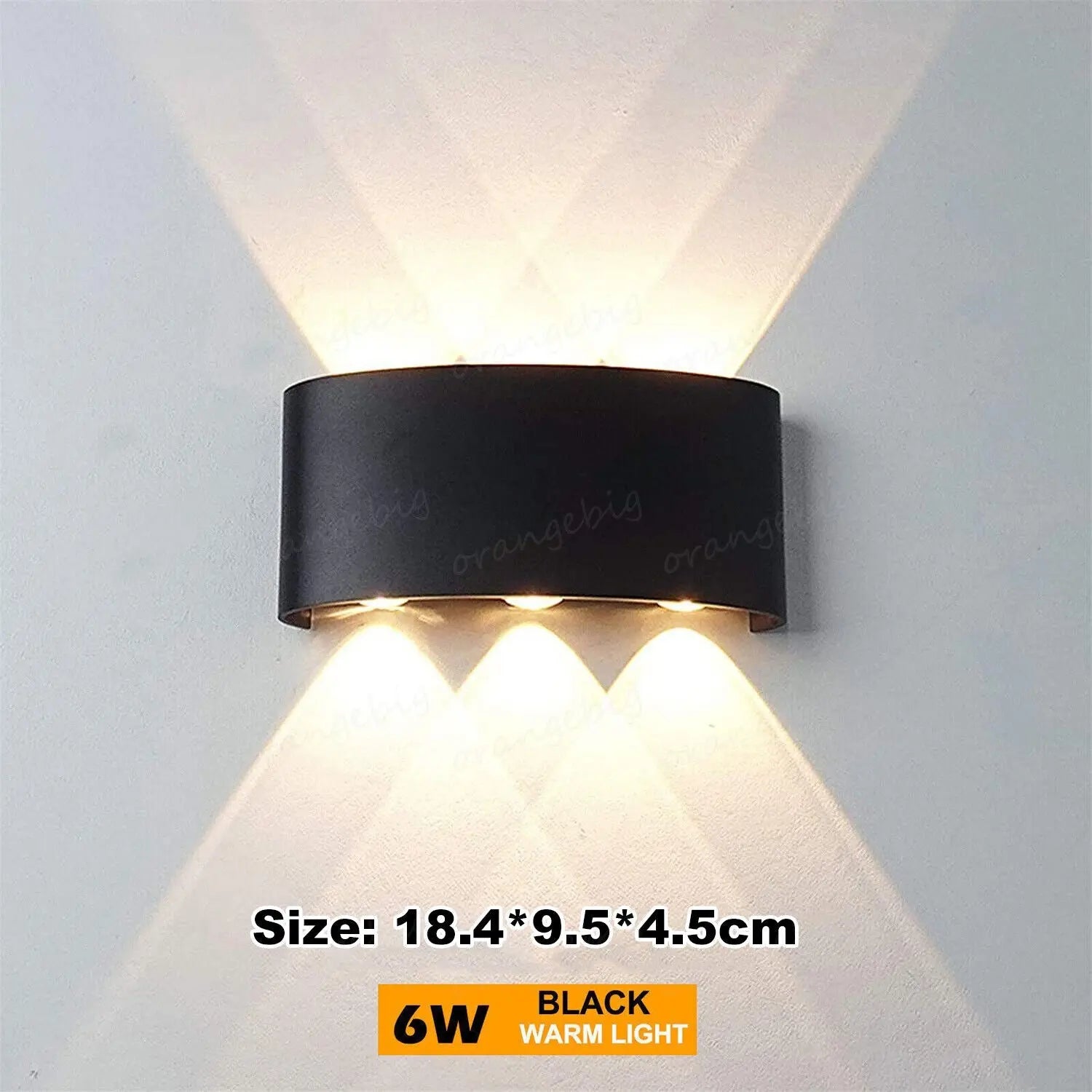 Modern LED up down Wall Lights Lighting Fixture Outdoor Indoor Lamp Lighting UK - DynamicDrop Hub