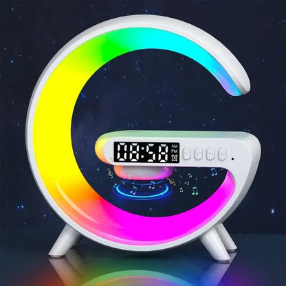 Multifunction Wireless Charger Pad Stand - Speaker TF RGB Night Light - DynamicDrop Hub