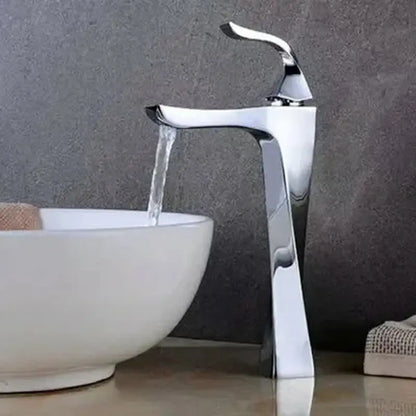 New Design Basin Faucet Black and Chrome Bathroom Sink Faucet Single Handle Basin Taps Deck Wash Hot Cold Mixer Tap Crane - DynamicDrop Hub