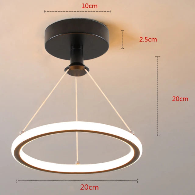 Nordic Luxury Pendant Chandelier Light Hanging Lamp LED Ceiling Lights for Bedroom Bedside Home Decoration Chandelier Light