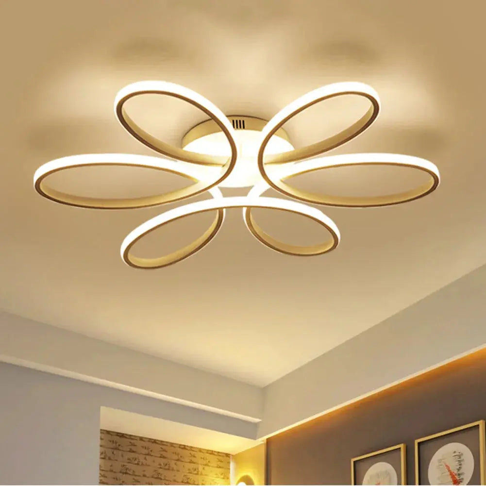 Nordic Luxury Pendant Chandelier Light Hanging Lamp LED Ceiling Lights for Bedroom Bedside Home Decoration Chandelier Light - DynamicDrop Hub