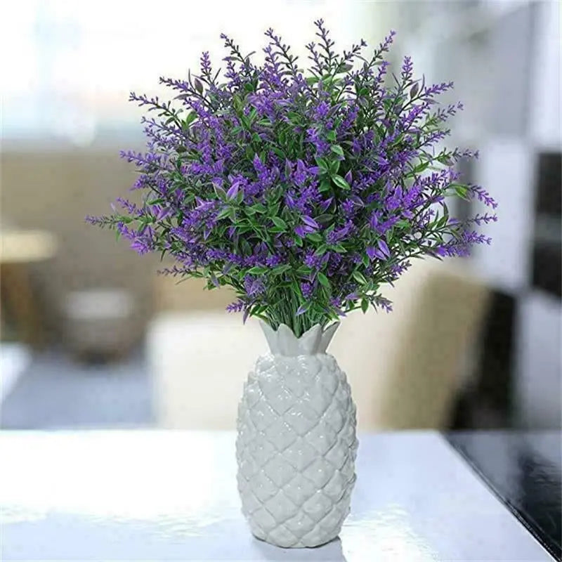 Artificial Flowers Plastic Plants UV Resistant Home Indoor/Outdoor Garden Decor - DynamicDrop Hub