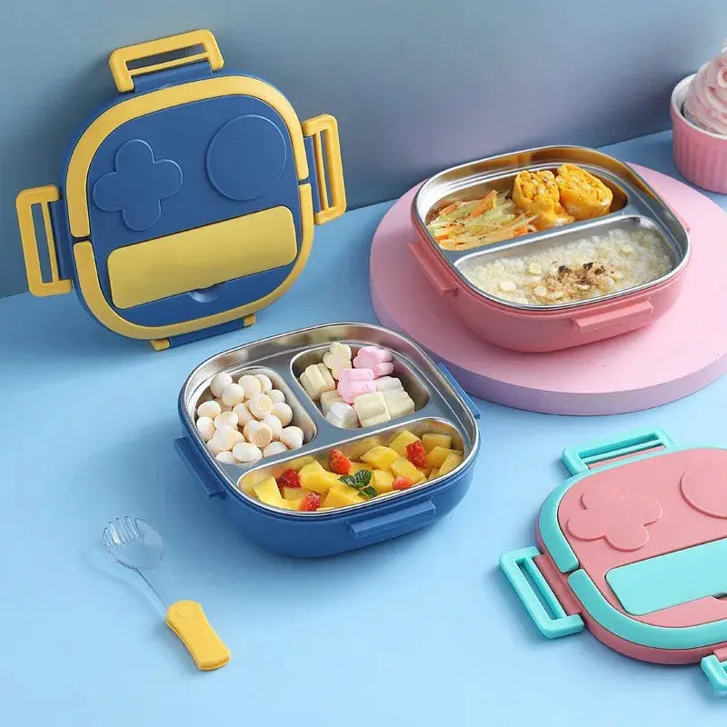 Outing Tableware 304 Portable Stainless Steel Lunch Box Baby Child - DynamicDrop Hub