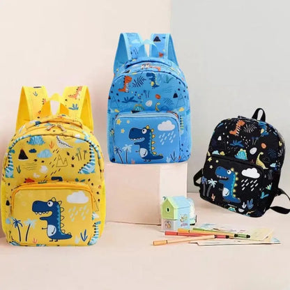 Perfect Children's School Bag – Fun, Functional, and Durable - Lightweight Dinosaur - DynamicDrop Hub