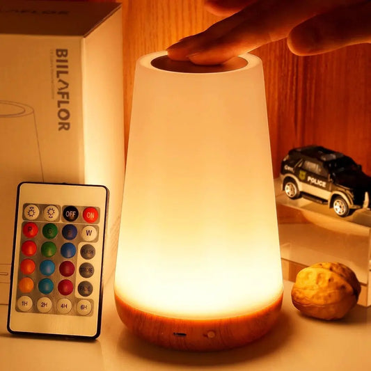 Portable Touch Lamp, Table Bedside Lamps Featuring USB Charging - DynamicDrop Hub