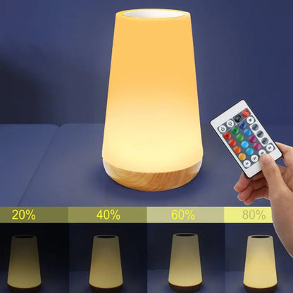 Portable Touch Lamp, Table Bedside Lamps Featuring USB Charging - DynamicDrop Hub