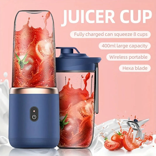 Portable USB Fruit Juicer Blender: Your On-the-Go Smoothie Solution - DynamicDrop Hub