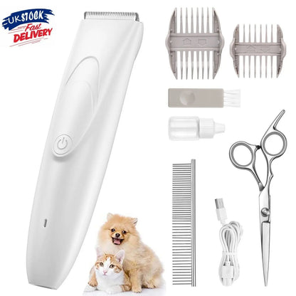 Professional Pet Dog Grooming Clipper Thick Fur Hair Trimmer Electric Shaver Set - DynamicDrop Hub