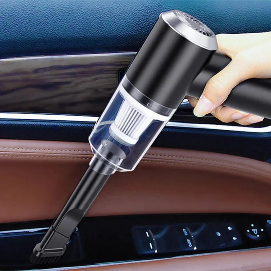 Rechargeable Wireless Vacuum Cleaner Car Handheld Vaccum Mini Power Suction USB - DynamicDrop Hub