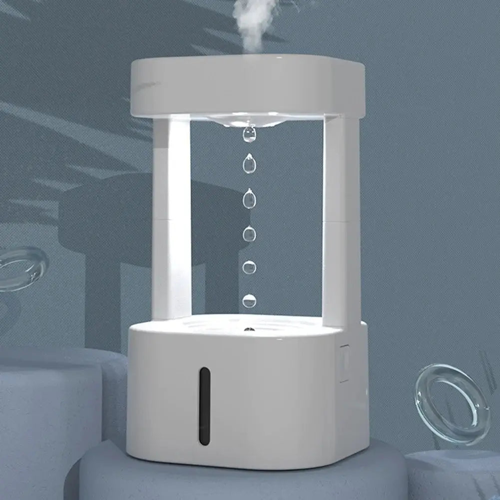 Revolutionary Anti-Gravity Water Droplet Humidifier - Ultra-Quiet, Ultimate Comfort - DynamicDrop Hub