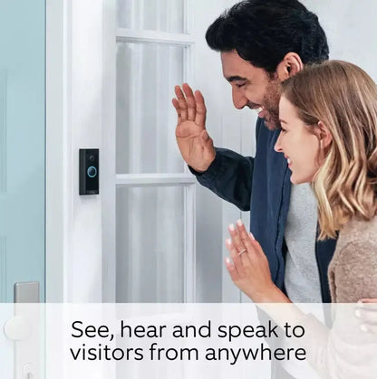 Ring Video Doorbell with Motion Detection, HD Camera, and Two-Way Audio - Enhanced Home Security - DynamicDrop Hub