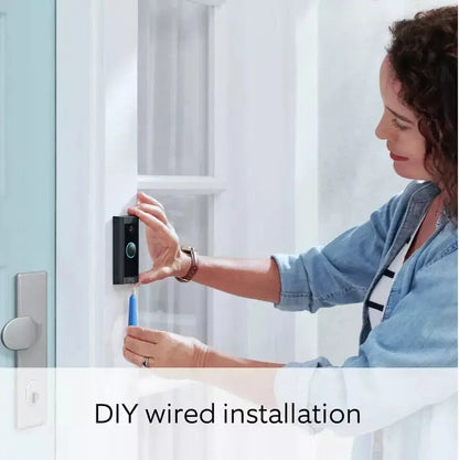 Ring Video Doorbell with Motion Detection, HD Camera, and Two-Way Audio - Enhanced Home Security - DynamicDrop Hub