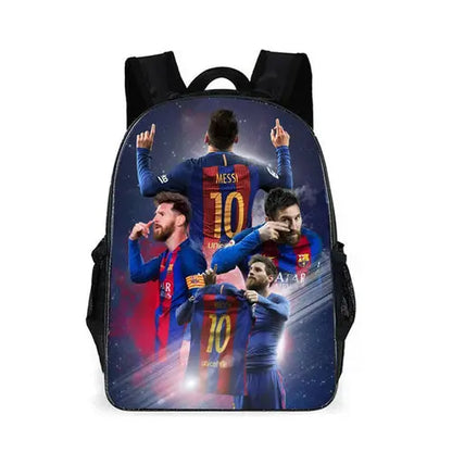 Ronaldo Wallpaper Cr7 Backpack Boys and Girls School Bag Children's - DynamicDrop Hub