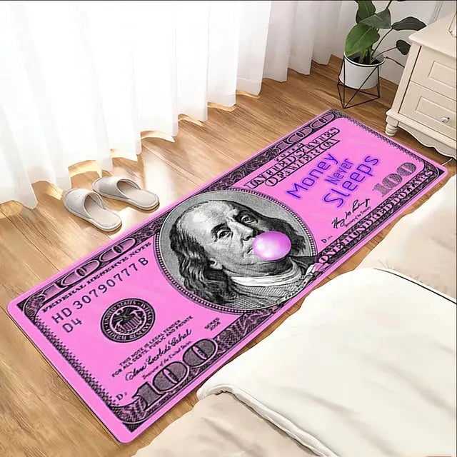 Room Entrance Door Mats Dollar Money Bathroom Rug Welcome Mat Balcony Kitchen Carpet Foot Rugs Bath House Hallway Floor Home - DynamicDrop Hub