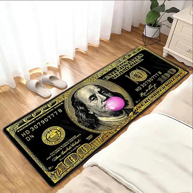 Room Entrance Door Mats Dollar Money Bathroom Rug Welcome Mat Balcony Kitchen Carpet Foot Rugs Bath House Hallway Floor Home - DynamicDrop Hub