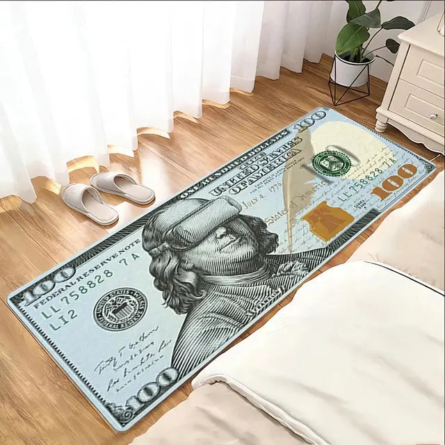 Room Entrance Door Mats Dollar Money Bathroom Rug Welcome Mat Balcony Kitchen Carpet Foot Rugs Bath House Hallway Floor Home - DynamicDrop Hub