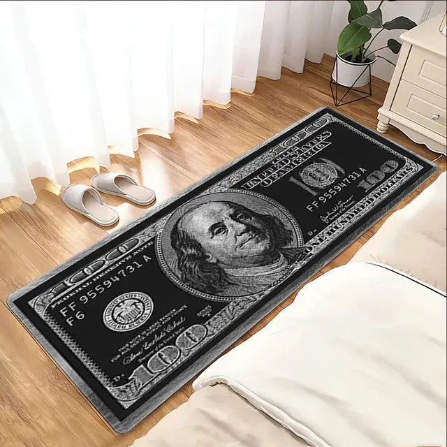 Room Entrance Door Mats Dollar Money Bathroom Rug Welcome Mat Balcony Kitchen Carpet Foot Rugs Bath House Hallway Floor Home - DynamicDrop Hub