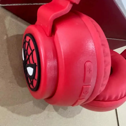 Disney Bluetooth Headphones X3 Spider Man Earphones Bluetooth Foldable HIFI Sound Headsets for Kids Anime Cartoon