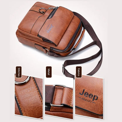 JEEP BULUO Crossbody Messenger Bag for Men