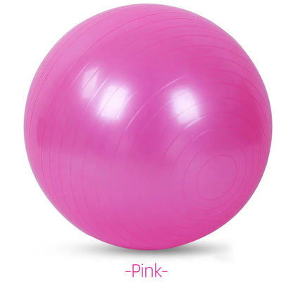 95Cm PVC Large Yoga Ball – Thickened Explosion-Proof, Slip-Resistant Fitness Ball with Pump for Pilates, Home Gym, and Rehabilitation