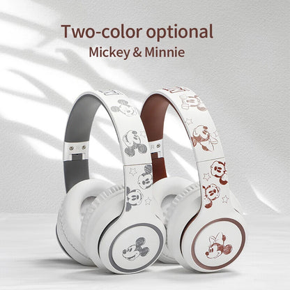 Disney E08 Mini Mickey Earbuds Head-Mounted TWS Wireless Bluetooth Earphone Hifi Sound Game Headset Dedicated for Apple Android