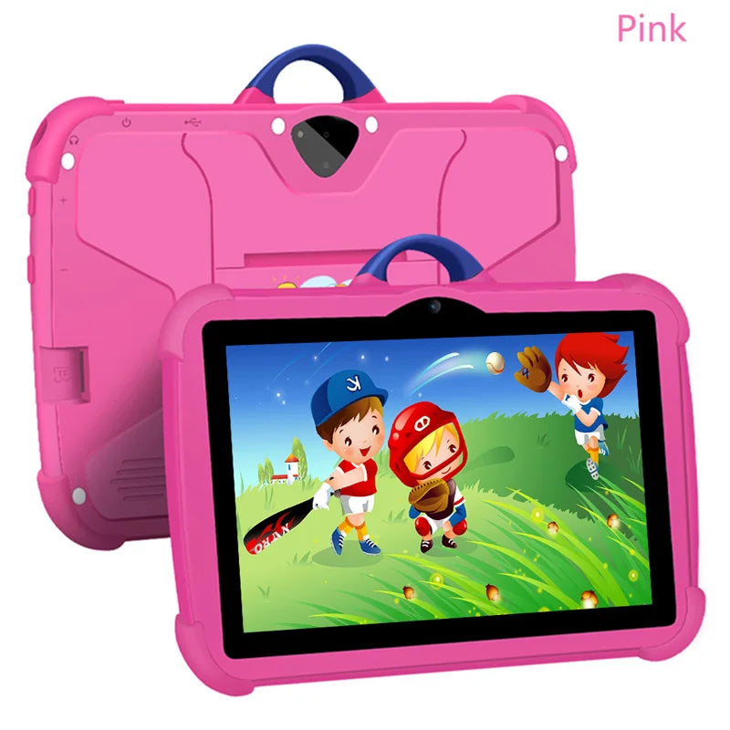 Kids Tablet 7 Inch Quad Core 4GB RAM 64GB ROM Android Learning Education Games Tablets Children'S Gifts