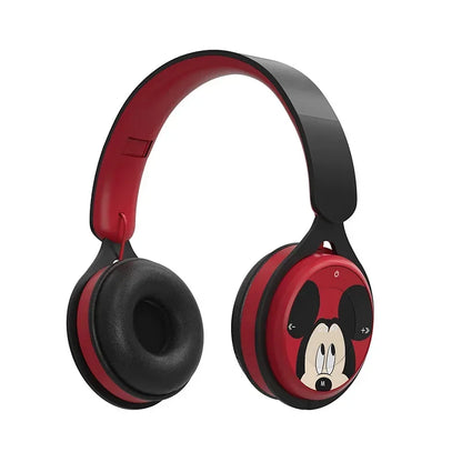 Disney Stitch Wireless Bluetooth Headphones AH-806 Hi-Fi Stereo Sound Foldable Design Fun Anime Style