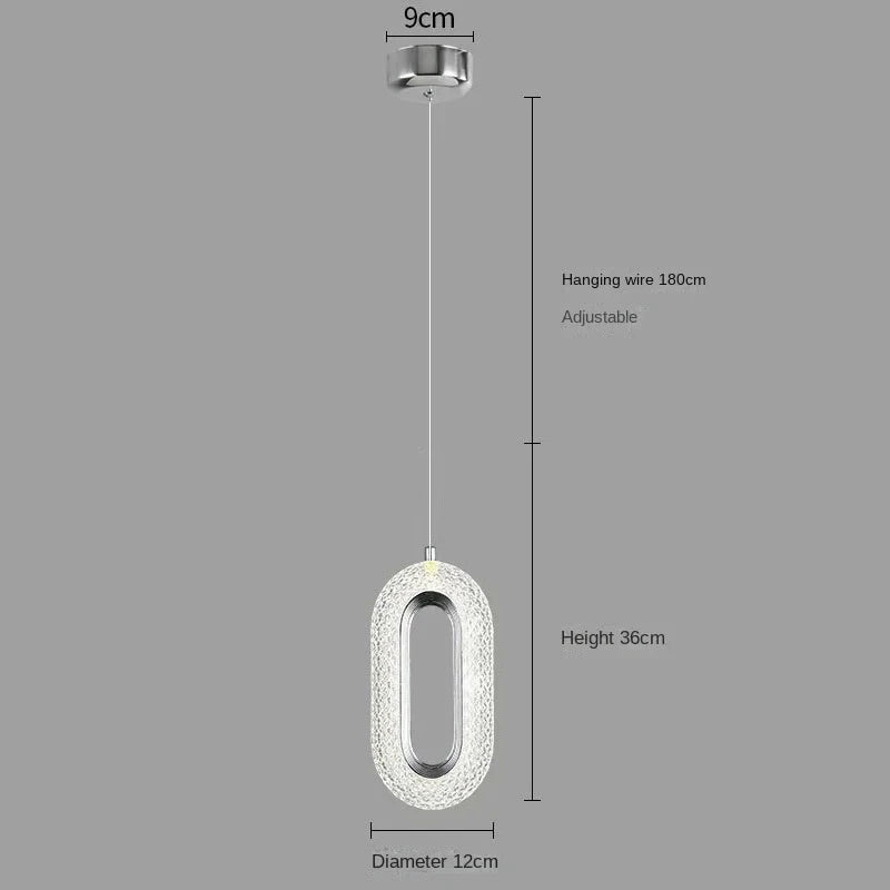 Nordic Luxury Bedside Chandelier Long Line Living Room Background Wall Light Study Chandelier Bedroom Bedside Small Chandelier