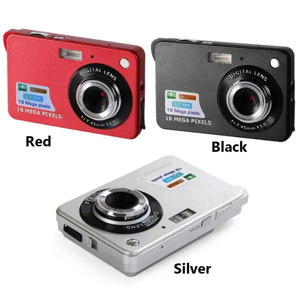 HD Digital Camera with LCD Screen for Kids and Beginners Perfect for Outdoor Adventures and Fun Photography