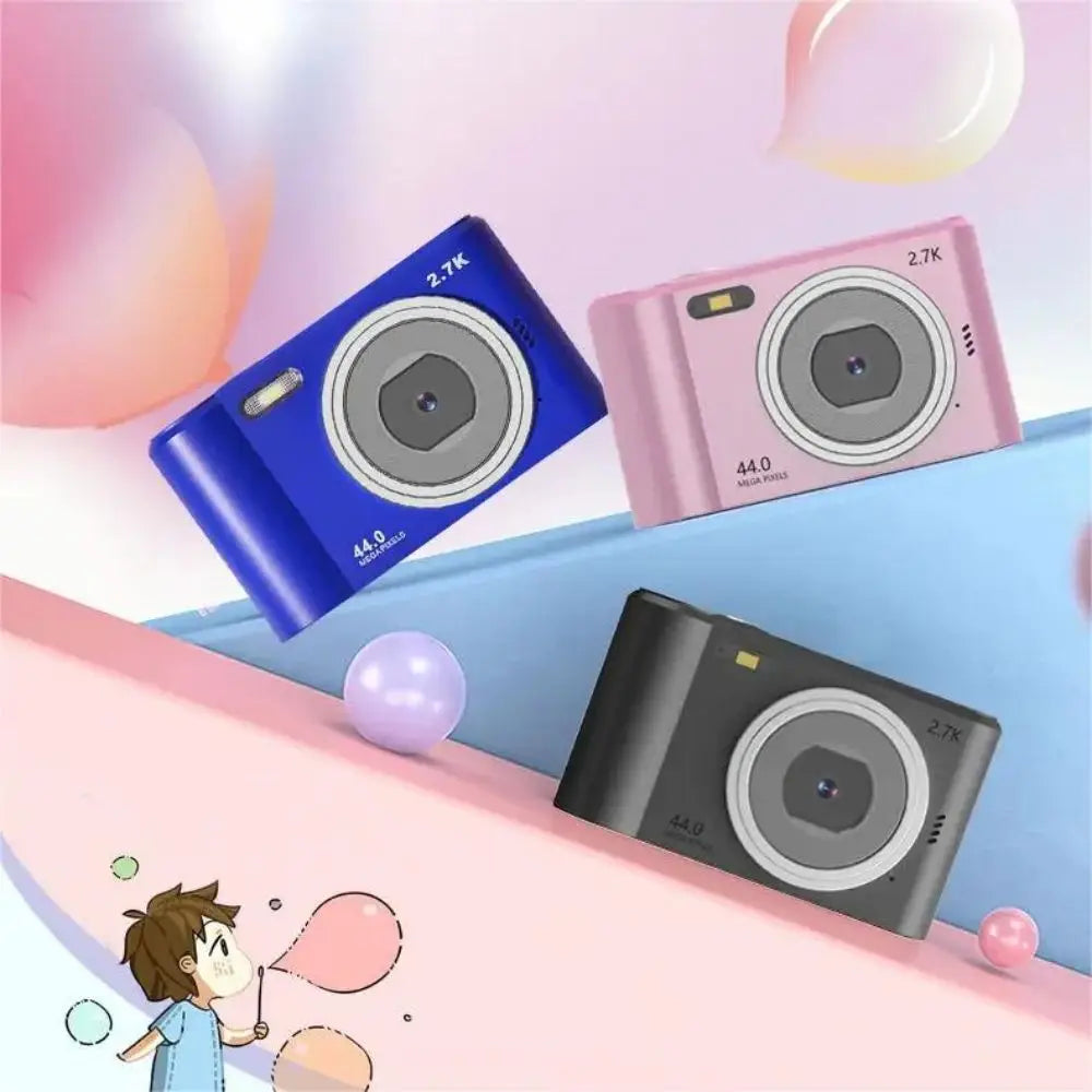 Digital Camera for Kids – Autofocus 8X Zoom, 1080P Camcorder, Compact and Beginner-Friendly Photography