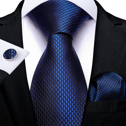 Men’s Paisley Tie Set – Luxury Silk-Feel Necktie, Pocket Square & Cufflinks – Formal Wedding & Prom Gift Set