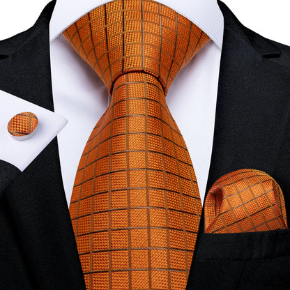 Men’s Paisley Tie Set – Luxury Silk-Feel Necktie, Pocket Square & Cufflinks – Formal Wedding & Prom Gift Set