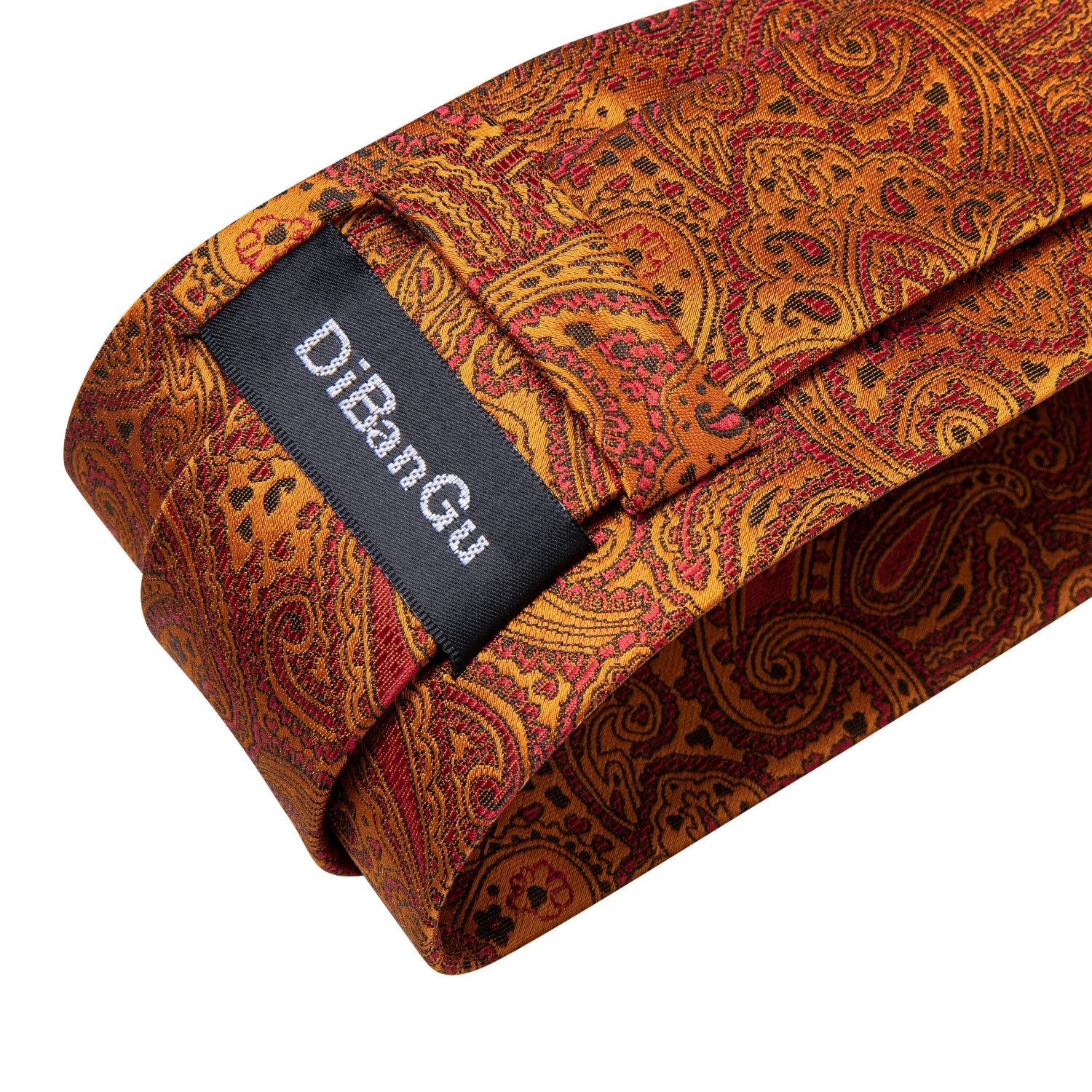 Men’s Paisley Tie Set – Luxury Silk-Feel Necktie, Pocket Square & Cufflinks – Formal Wedding & Prom Gift Set