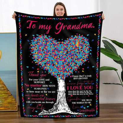 To My Best Son Print Flannel Blanket Pink Heart Love Gift Warm Throw Blanket for Bed Sofa Couch Birthday Gifts Home Queen