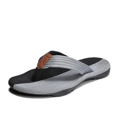 Men’s Summer Flip Flops – Non-Slip Casual Slides, Comfortable Outdoor Beach Sandals
