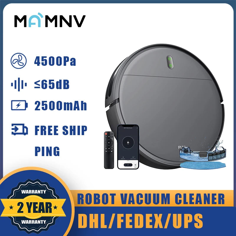 MAMNV BR151 Robot Vacuum Cleaner – The Ultimate Cleaning Solution for Home and Pet Owners