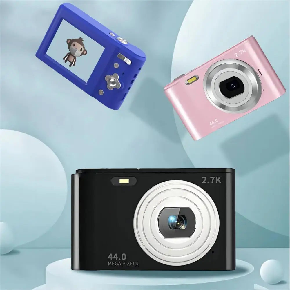 Digital Camera for Kids – Autofocus 8X Zoom, 1080P Camcorder, Compact and Beginner-Friendly Photography