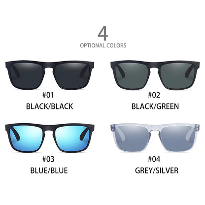 Square Vintage Polarized Sunglasses Men Women Retro Driving Fishing Sun Glasses UV400 Eyewear
