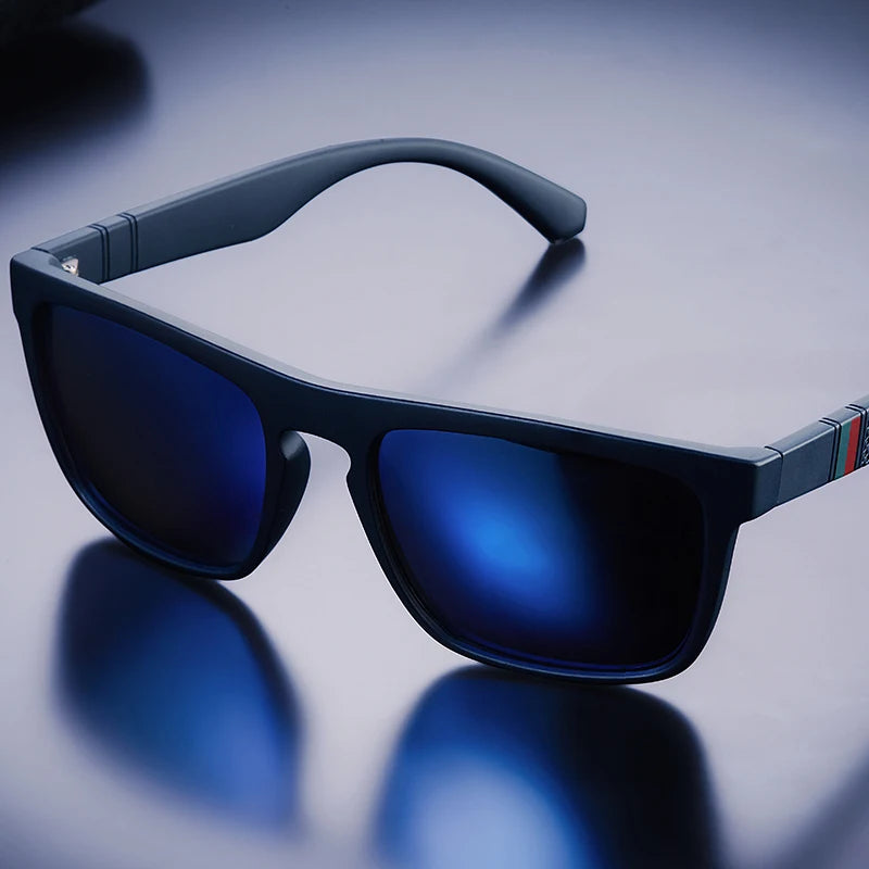 Square Vintage Polarized Sunglasses Men Women Retro Driving Fishing Sun Glasses UV400 Eyewear