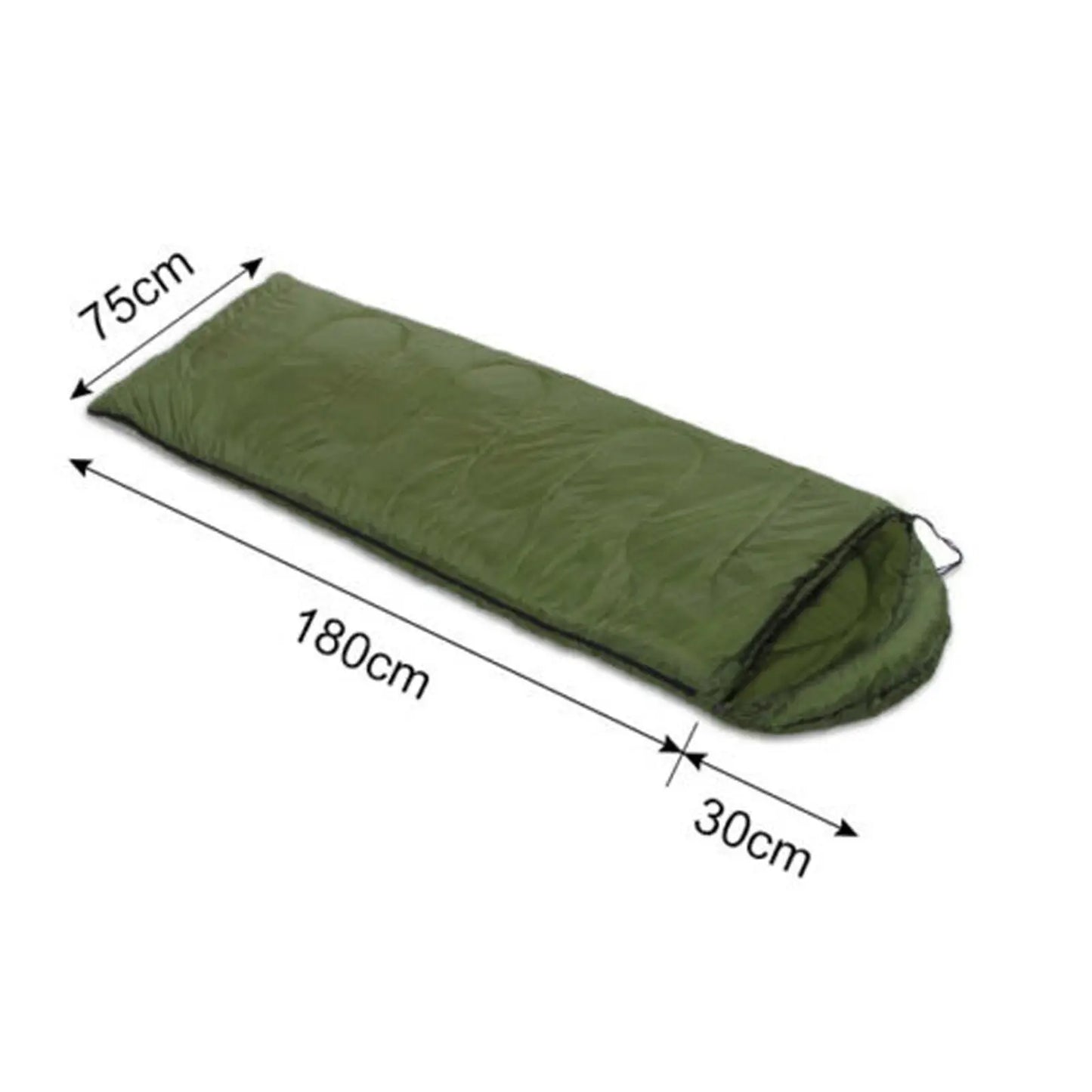 SLEEPING BAGS CAMPING RECTANGULAR ENVELOPE ZIP up KIDS ADULT - DynamicDrop Hub