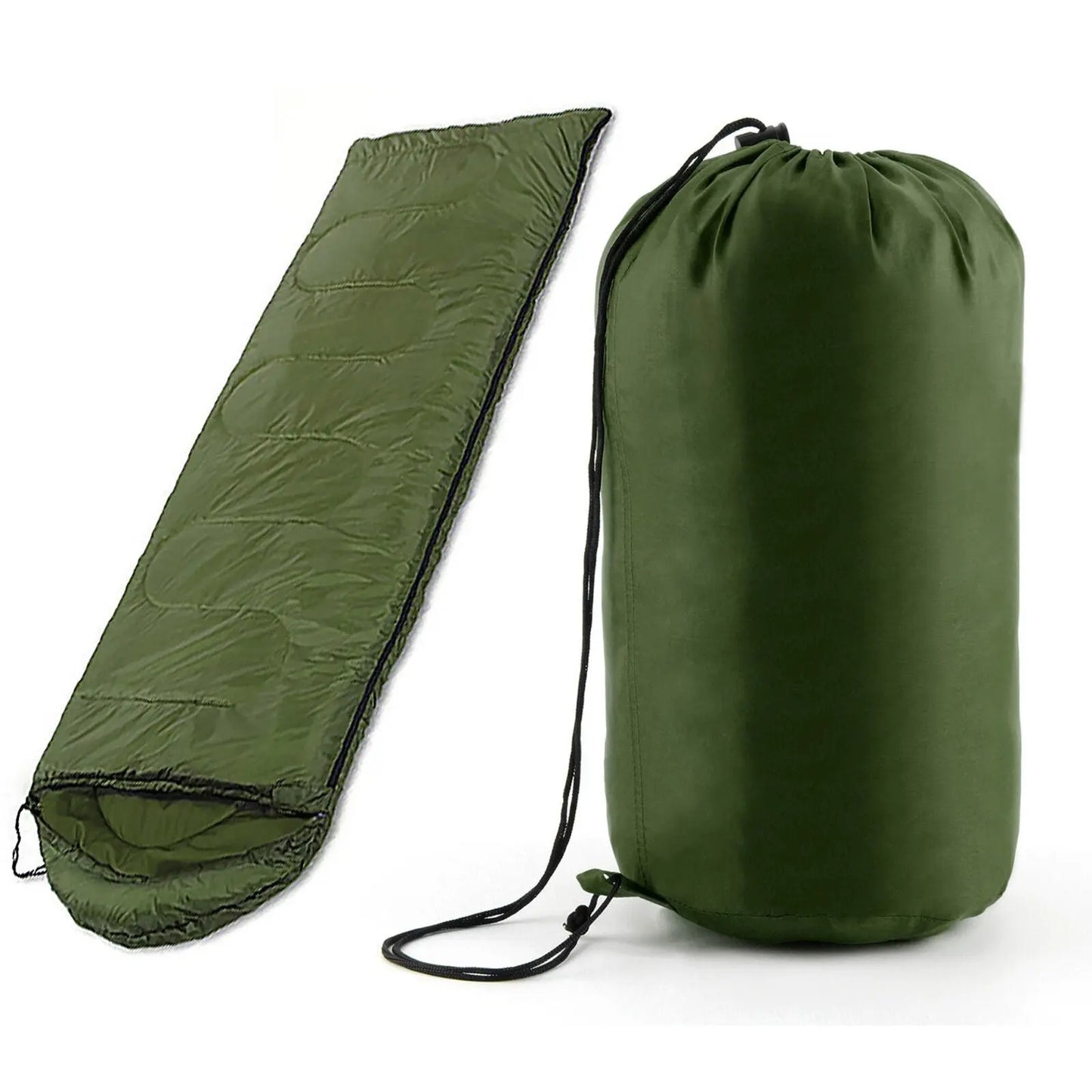 SLEEPING BAGS CAMPING RECTANGULAR ENVELOPE ZIP up KIDS ADULT - DynamicDrop Hub